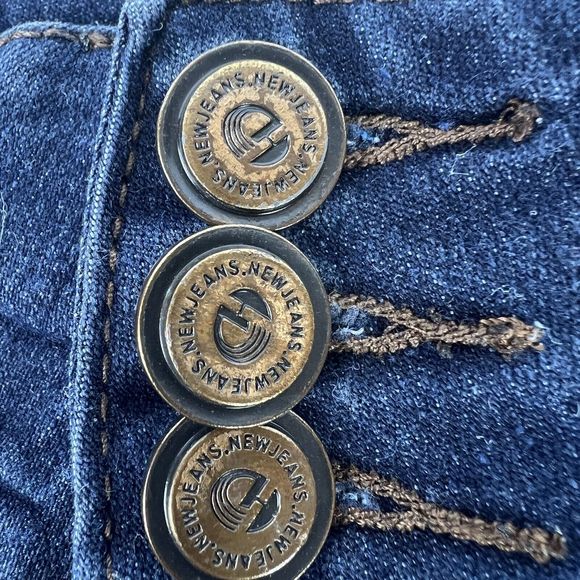 No Fuze Denim Pencil Skirt Women’s Size 18 Blue Jean Soft Stretch Knee Length - Picture 6 of 13